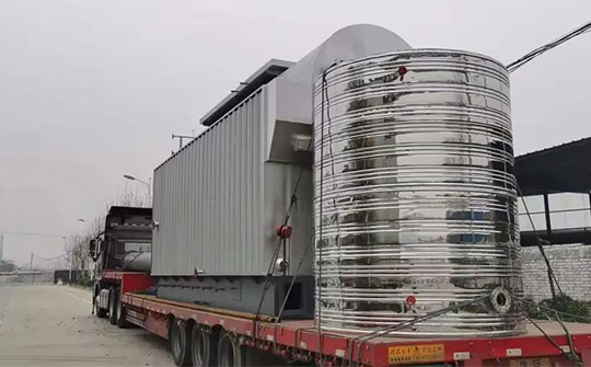 河南華泰又順利發出一臺生物質鍋爐